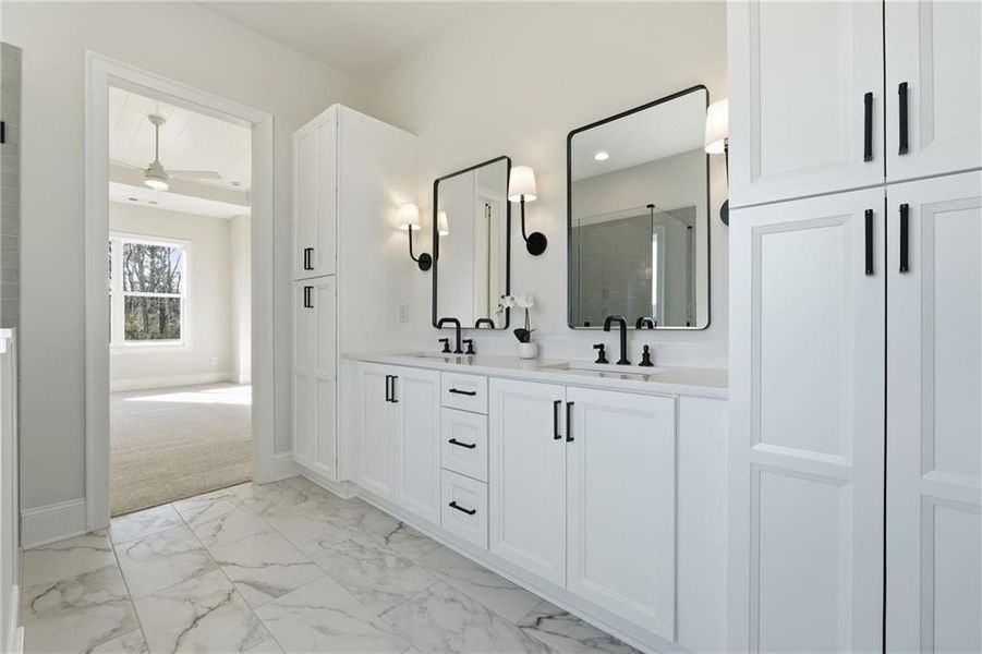 Furnished interior view inside a new home in , Canton (Image 14).