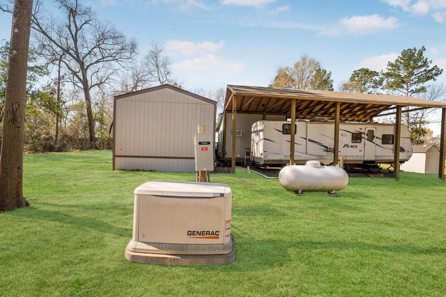 Whole home generator