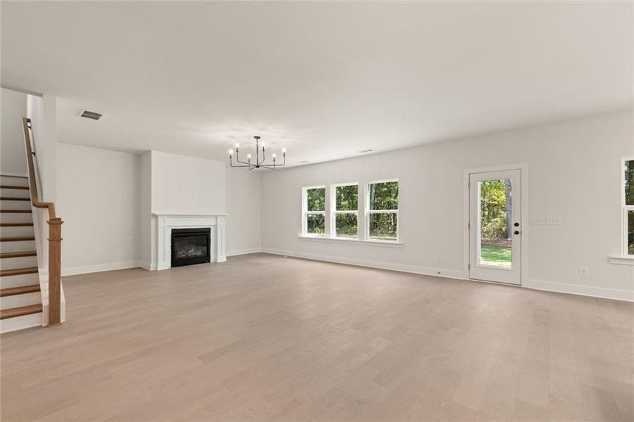 Spacious, unfurnished interior of a new home in , Cumming (Image 49).