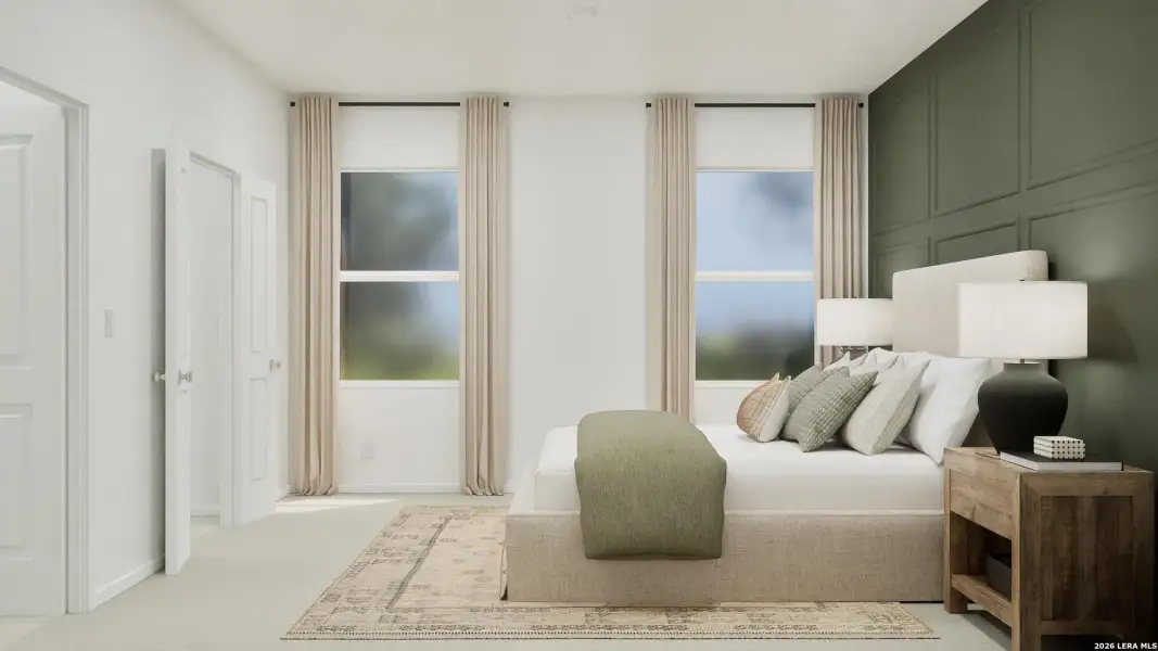 Furnished interior view inside a new home in Stone Garden, Elmendorf (Image 8).