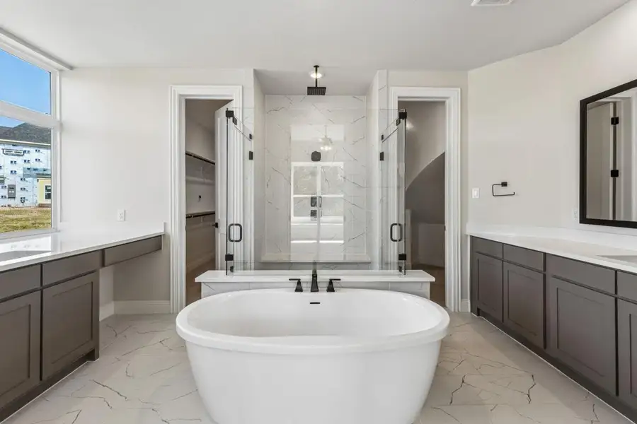 Furnished interior view inside a new home in Heath Golf & Yacht Club, Heath (Image 9).