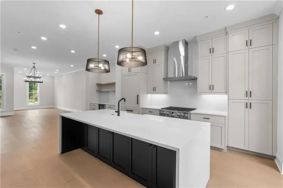 Furnished interior view inside a new home in Park Walke, Alpharetta (Image 6).