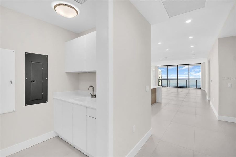 Furnished interior view inside a new home in , St. Petersburg (Image 6).