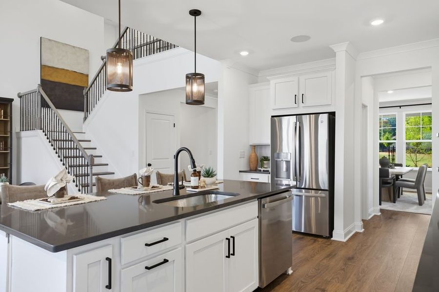 Representative furnished interior of a home built from the Easton by Taylor Morrison in Watson Park, Snellville (Image 15).