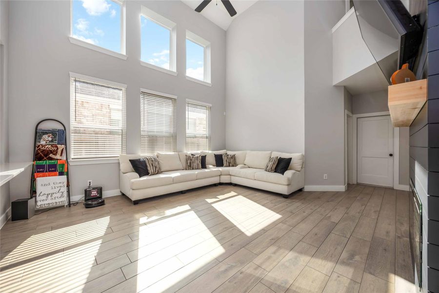 Furnished interior view inside a new home in , Conroe (Image 6). Furnished interior view inside a new home in , Conroe (Image 6).