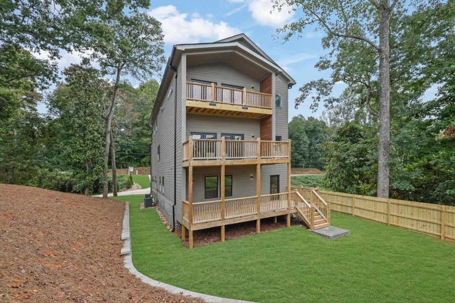 Exterior details and patio area of a home in , Buford (Image 3).