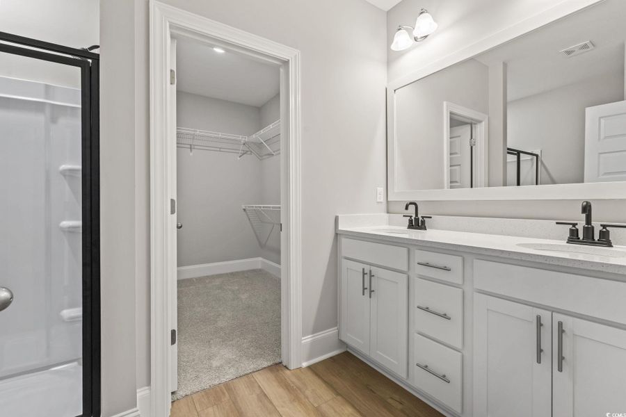Furnished interior view inside a new home in White Oak Estates, Conway (Image 9).