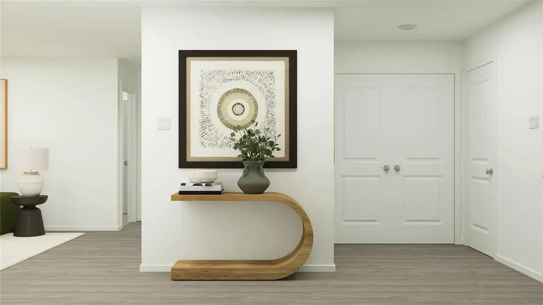 Furnished interior view inside a new home in , Jarrell (Image 3).