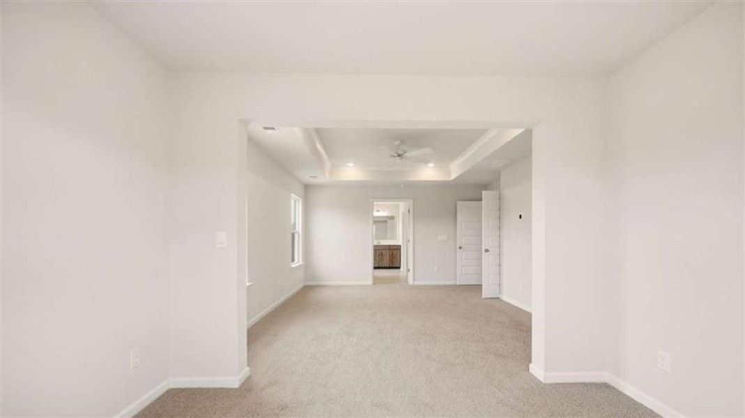Spacious, unfurnished interior of a new home in The Gates at Pates Creek, Hampton (Image 22).