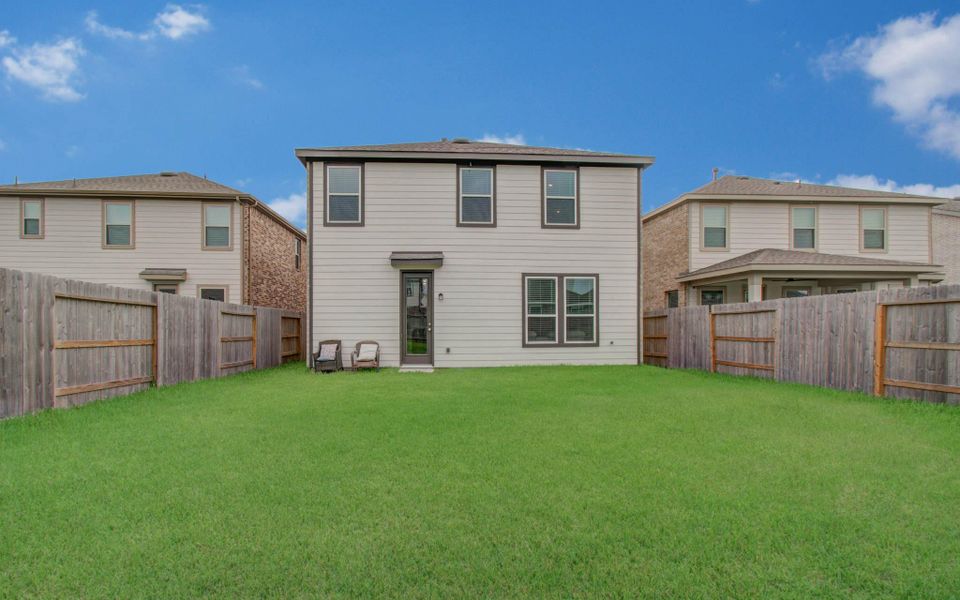 Exterior details and patio area of a home in , Cypress (Image 30). Exterior details and patio area of a home in , Cypress (Image 30).