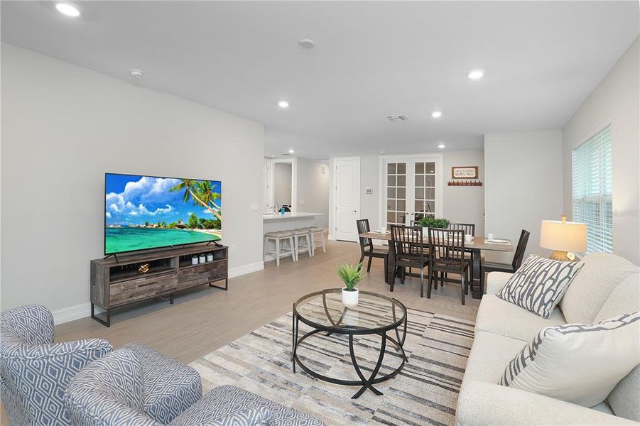 Furnished interior view inside a new home in , Punta Gorda (Image 5).