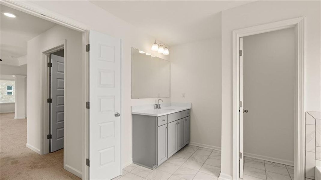 Furnished interior view inside a new home in Westland, Bogart (Image 4).