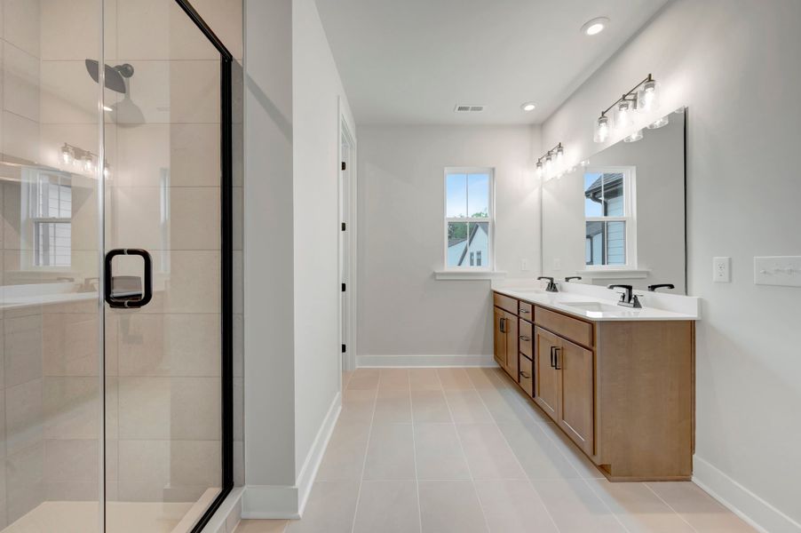 Furnished interior view inside a new home in Seven Oaks, Belmont (Image 8).