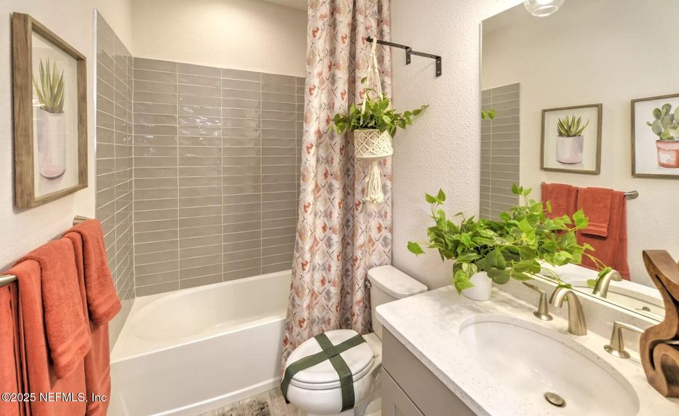 Furnished interior view inside a new home in , Fernandina Beach (Image 13).