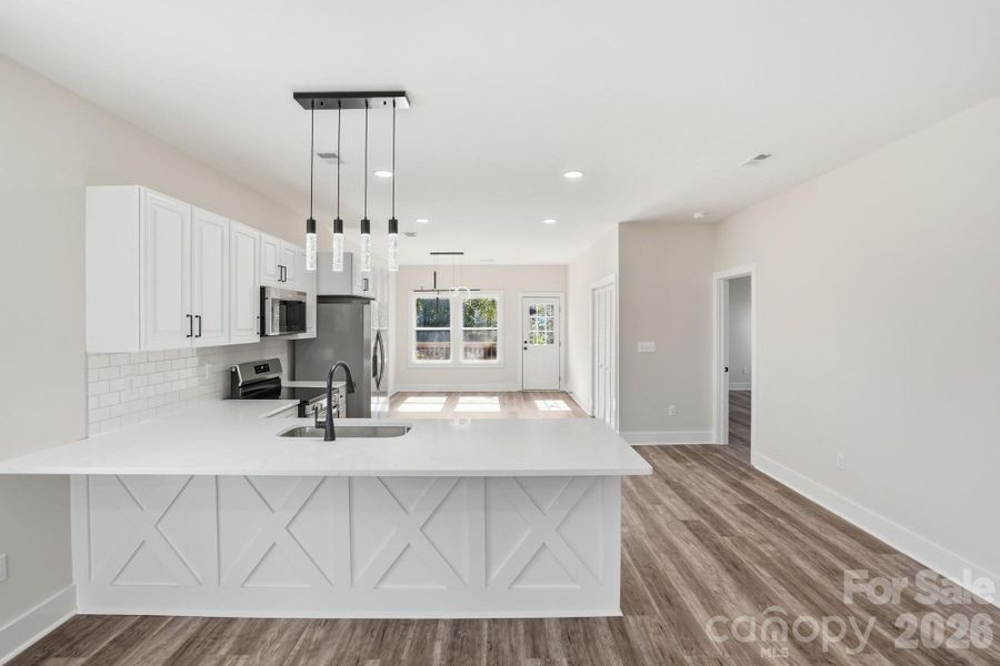 Furnished interior view inside a new home in , Concord (Image 11).