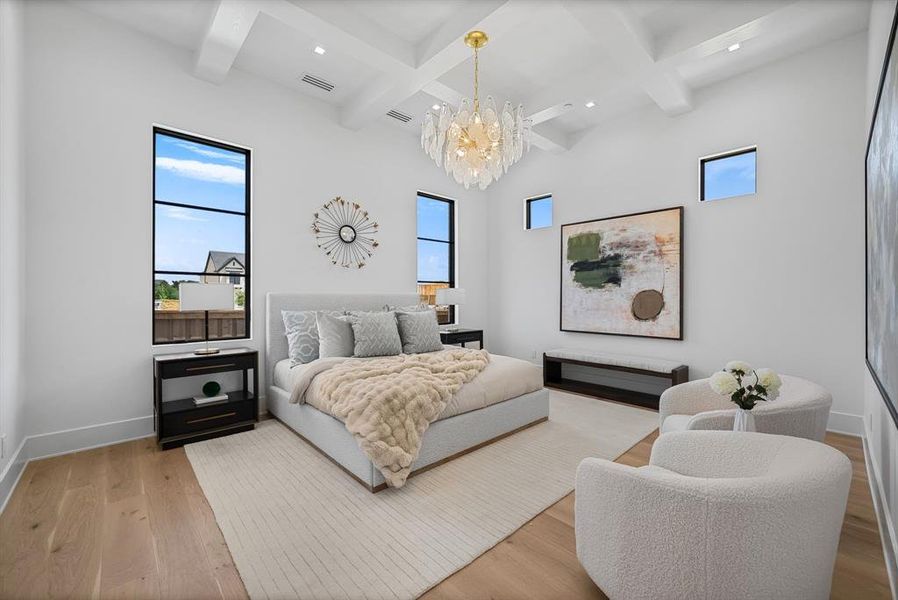 Furnished interior view inside a new home in , Southlake (Image 13).
