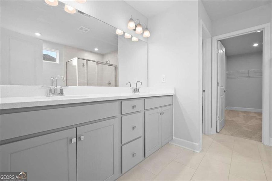 Furnished interior view inside a new home in , McDonough (Image 6).