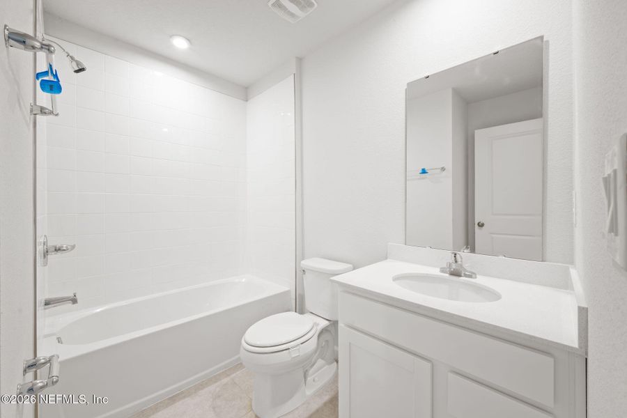 Furnished interior view inside a new home in , Jacksonville (Image 7). Furnished interior view inside a new home in , Jacksonville (Image 7).