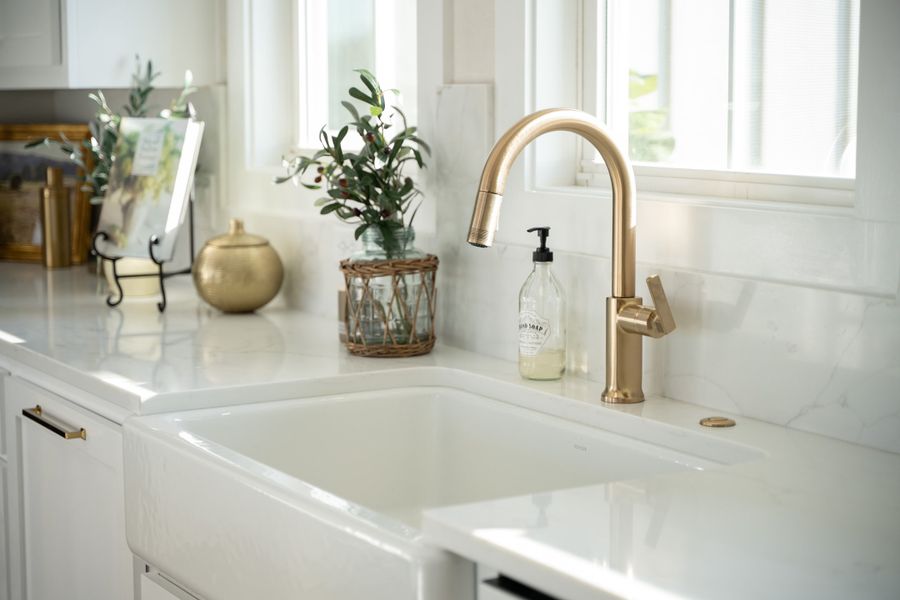 Close-up of interior finishes inside a home in Stella Ranch, Bryan (Image 21).