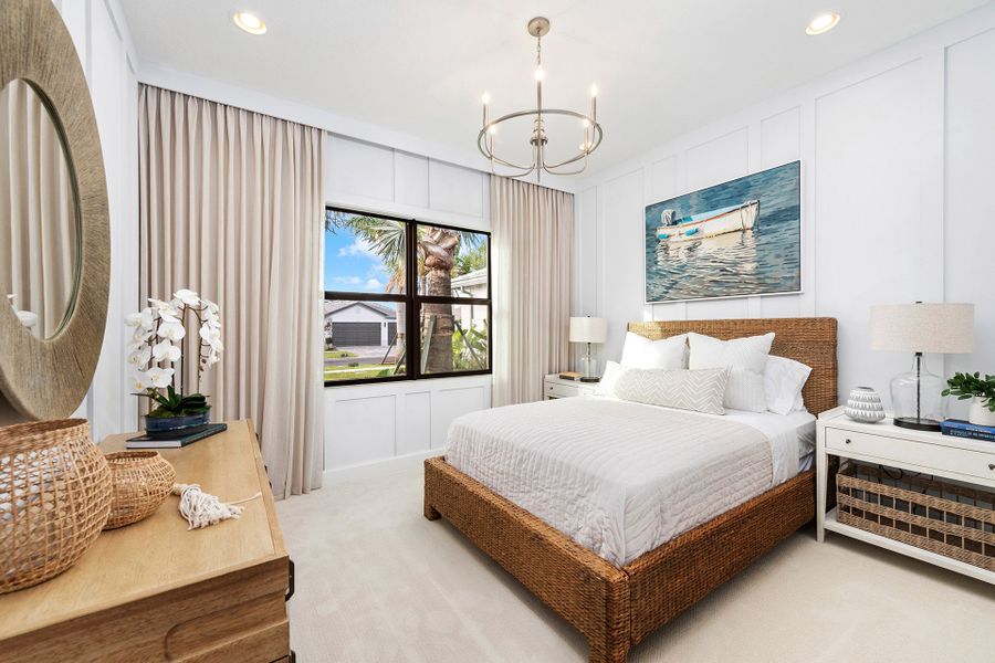 Representative furnished interior of a home built from the Bianca by GL Homes in Valencia Parc at Riverland, Port St. Lucie (Image 18).