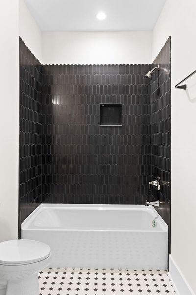 Furnished interior view inside a new home in , Mount Pleasant (Image 13).