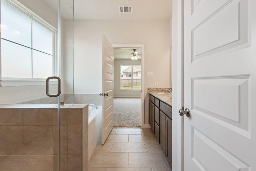 Furnished interior view inside a new home in , Brenham (Image 6). Furnished interior view inside a new home in , Brenham (Image 6).
