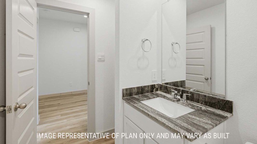 Representative furnished interior of a home built from the Kingston by D.R. Horton in China Grove, China (Image 15).