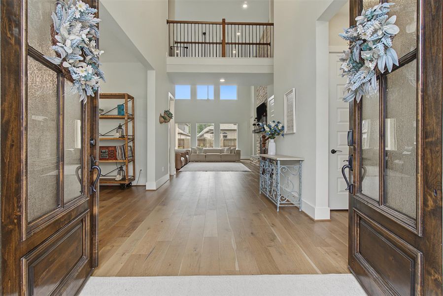 Furnished interior view inside a new home in The Highlands, Porter (Image 5).