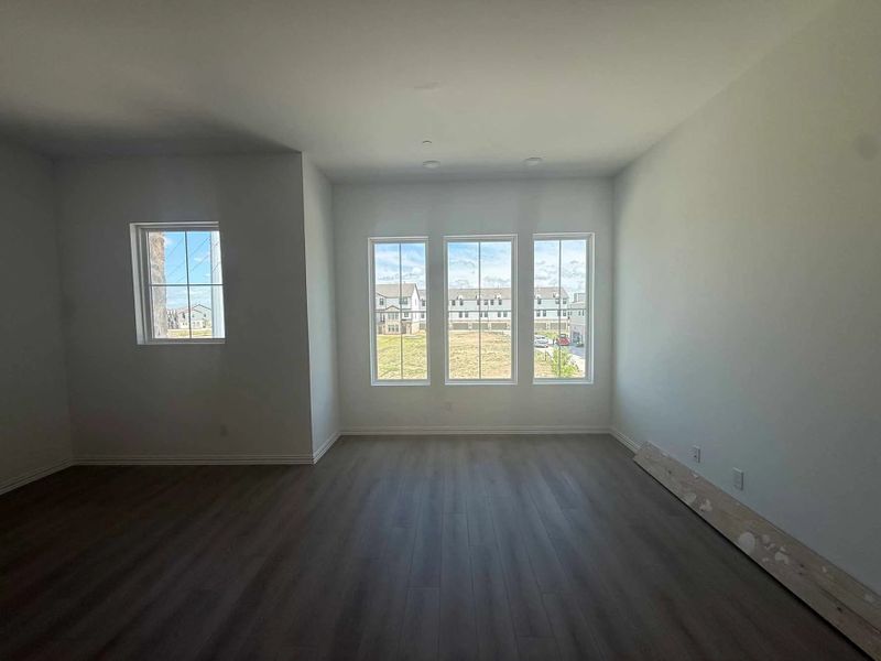 Family Room Construction Progress