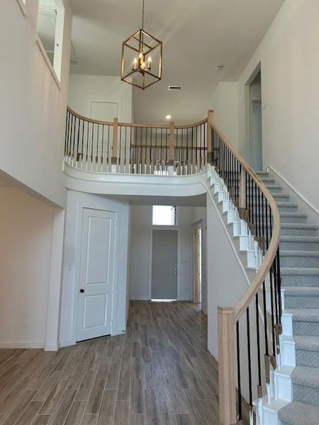 High ceilings and striking light give the home a very elegant look. High ceilings and striking light give the home a very elegant look.