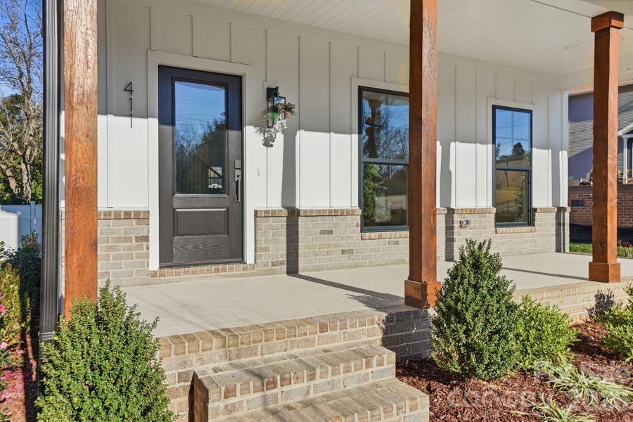 Exterior details and patio area of a home in , Waxhaw (Image 3). Exterior details and patio area of a home in , Waxhaw (Image 3).