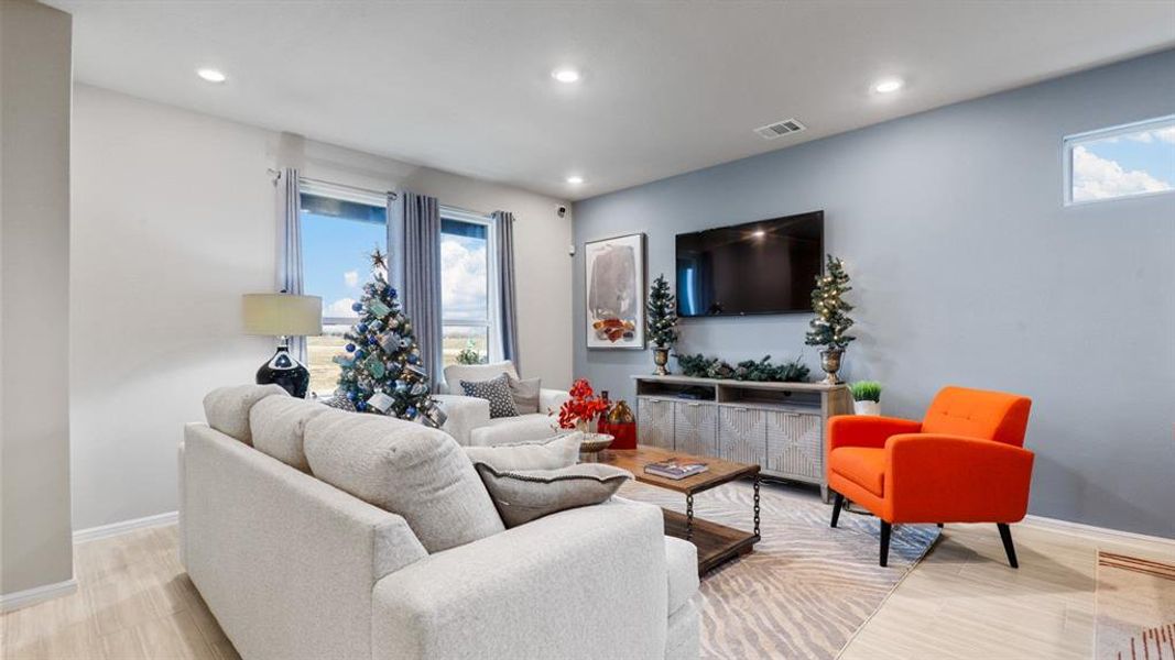 Furnished interior view inside a new home in Orchard Village, Fort Worth (Image 10).