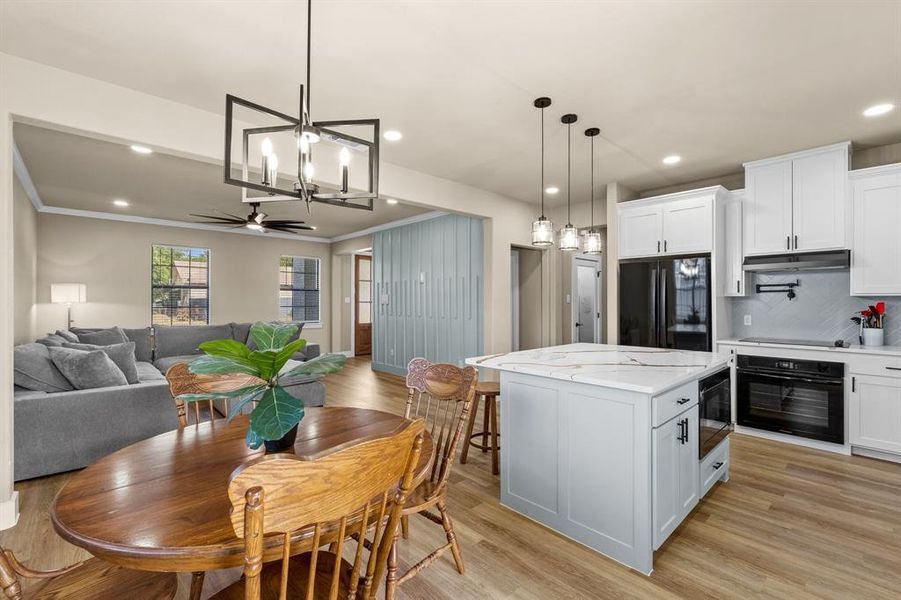 Furnished interior view inside a new home in , Mineral Wells (Image 12).
