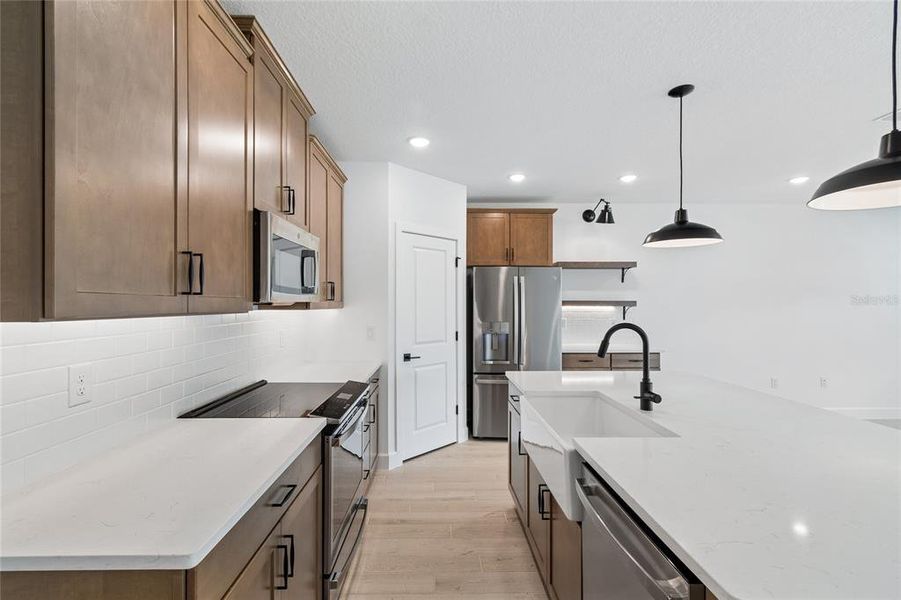 Furnished interior view inside a new home in Aspire at The Pines, Dunnellon (Image 5).