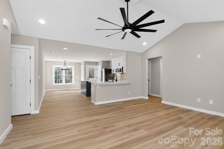 Open Concept Living Area