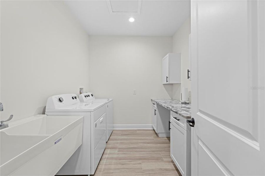Furnished interior view inside a new home in , Weeki Wachee (Image 12).