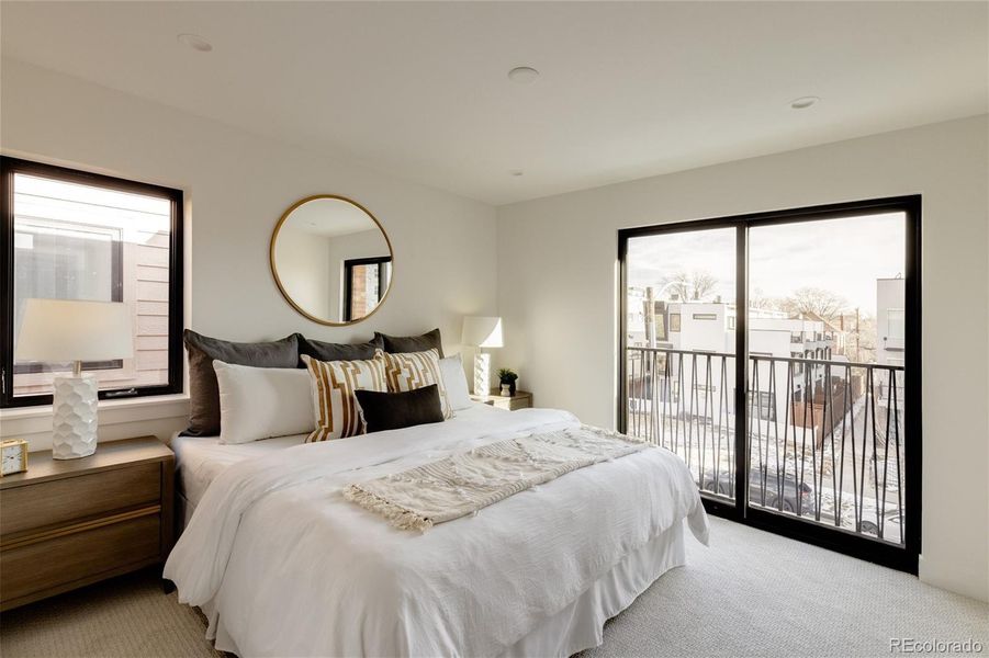 Furnished interior view inside a new home in , Denver (Image 10). Furnished interior view inside a new home in , Denver (Image 10).