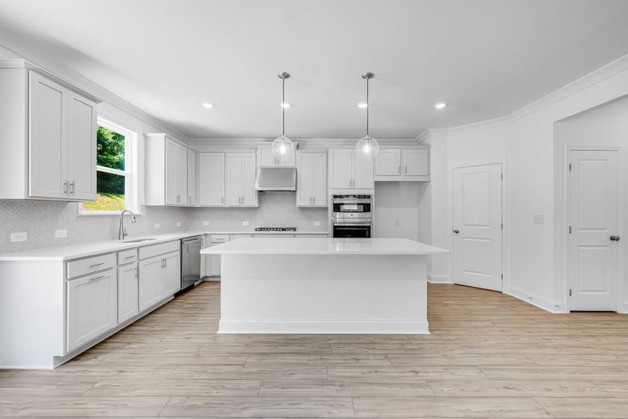 Furnished interior view inside a new home in Bailey Fence, Dacula (Image 10).