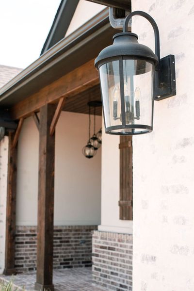 Representative exterior details of a home built from the The Julia by Reece Homes in Pebble Creek, College Station (Image 3).