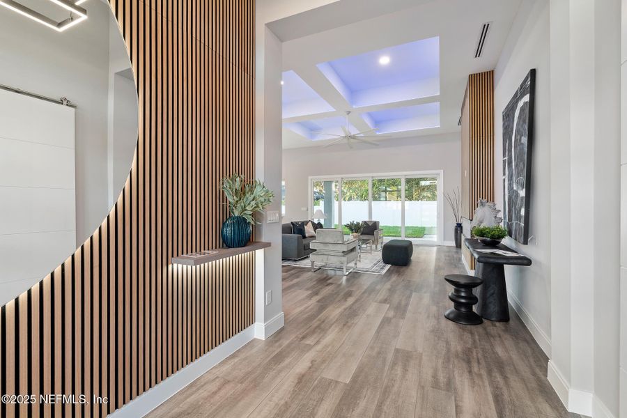 Furnished interior view inside a new home in , Palm Coast (Image 4). Furnished interior view inside a new home in , Palm Coast (Image 4).