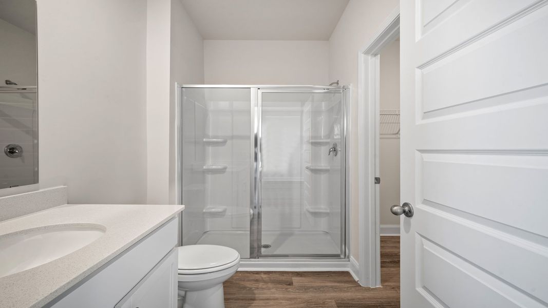 Furnished interior view inside a new home in The Groves at Bees Creek, Ridgeland (Image 17).