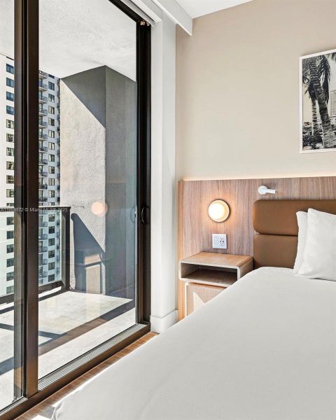 Furnished interior view inside a new home in , Miami (Image 7).