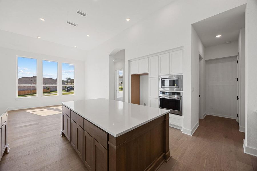Furnished interior view inside a new home in Parkside On The River, Georgetown (Image 6).