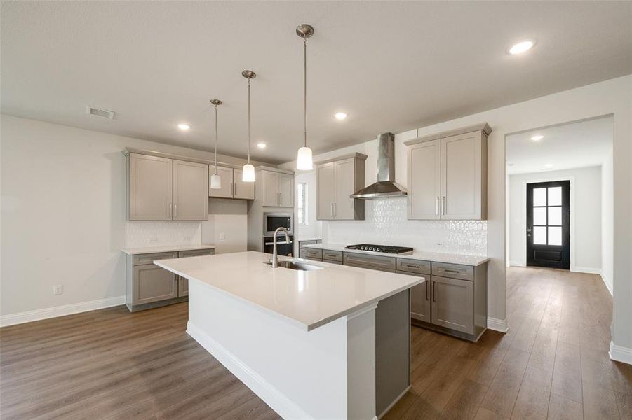 Furnished interior view inside a new home in Arbors at Legacy Hills, Celina (Image 10). Furnished interior view inside a new home in Arbors at Legacy Hills, Celina (Image 10).