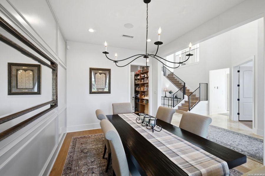 Furnished interior view inside a new home in , Boerne (Image 11).
