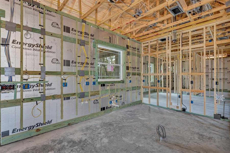 In-progress construction of a new home in , Wildwood, FL (Image 12).