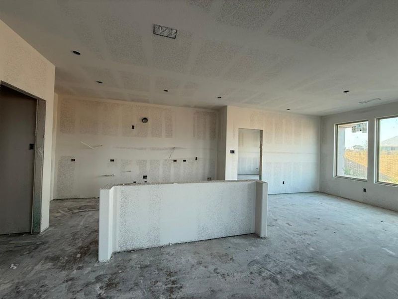 In-progress construction of a new home in Morningstar, Aledo, TX (Image 8). In-progress construction of a new home in Morningstar, Aledo, TX (Image 8).