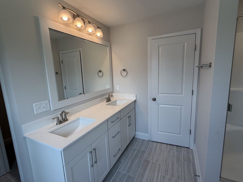 Furnished interior view inside a new home in Sawyer’s Run, Hampstead (Image 10).