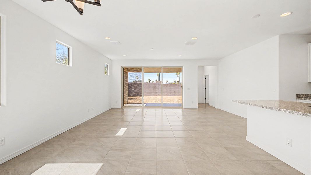 Furnished interior view inside a new home in Castillo at Anderson Parc, Buckeye (Image 11).