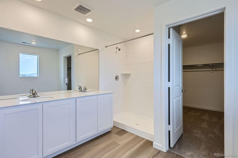 Furnished interior view inside a new home in , Colorado Springs (Image 4).